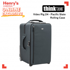 Thinktank Video Rig 24 - Pacific Slate Rolling Case