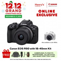 Canon EOS R50 with 18-45mm Kit