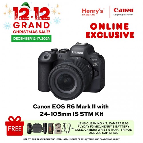 Canon EOS R6 Mark II with 24-105mm IS STM Kit