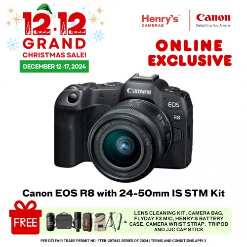 Canon EOS R8 with 24-50mm IS STM Kit