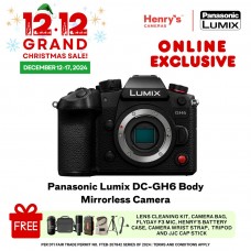 Panasonic Lumix DC-GH6 Body Mirrorless Camera