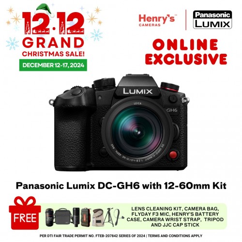 Panasonic Lumix DC-GH6 with 12-60mm Kit