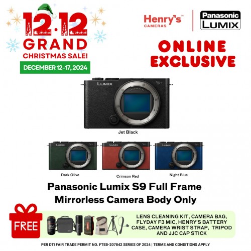 Panasonic Lumix S9 Full Frame Mirrorless Camera Body Only