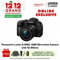 Panasonic Lumix G DMC-G85 Mirrorless Camera with 12-60mm