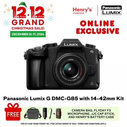 Panasonic Lumix G DMC-G85 with 14-42mm Kit Lens