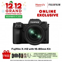 Fujifilm X-H2 with 16-80mm Kit