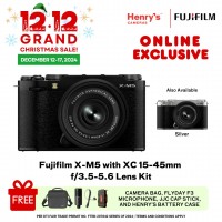 Fujifilm X-M5 with XC 15-45mm f/3.5-5.6 Lens Kit