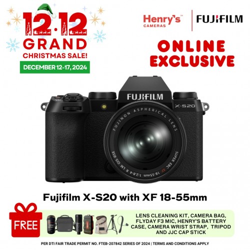 Fujifilm X-S20 with XF 18-55mm Kit Lens Mirrorless Camera 