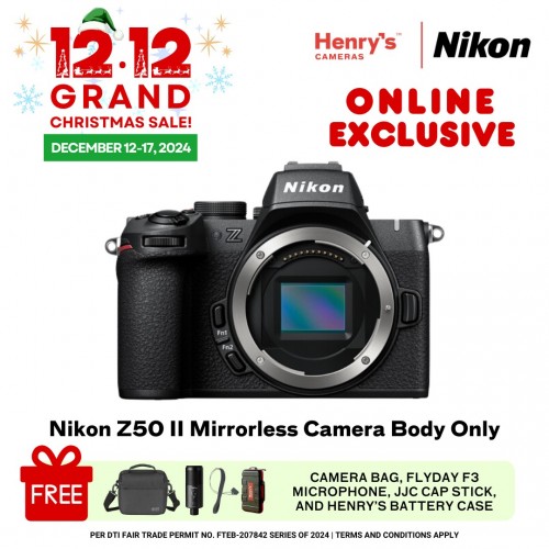 Nikon Z50 II Mirrorless Camera Body Only