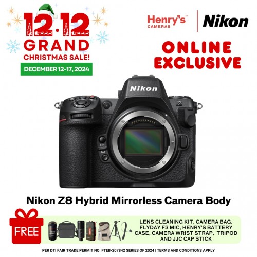 Nikon Z8 Hybrid Mirrorless Camera Body