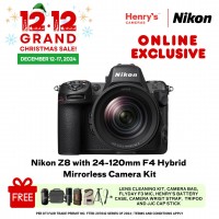 Nikon Z8 with 24-120mm F4 Hybrid Mirrorless Camera Kit 