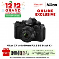 Nikon ZF with 40mm F2.8 SE Black Kit