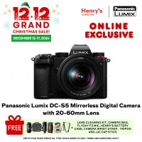 Panasonic Lumix DC-S5 Mirrorless Digital Camera with 20-60mm Lens