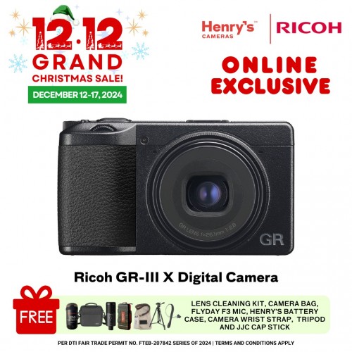 Ricoh GR-III X Digital Camera