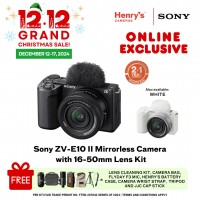 Sony ZV-E10 II Mirrorless Camera with 16-50mm Lens Kit