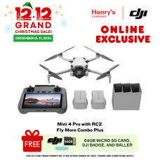 DJI Mini 4 Pro Drone with RC2 Controller Fly More Combo Plus