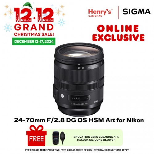 Sigma 24-70mm F/2.8 DG OS HSM Art Nikon