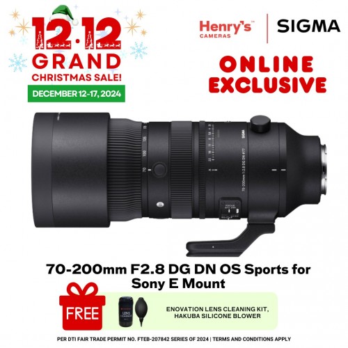 Sigma 70-200mm F2.8 DG DN OS Sports for Sony E Mount