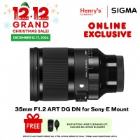 Sigma 35mm F1.2 ART DG DN for Sony E Mount