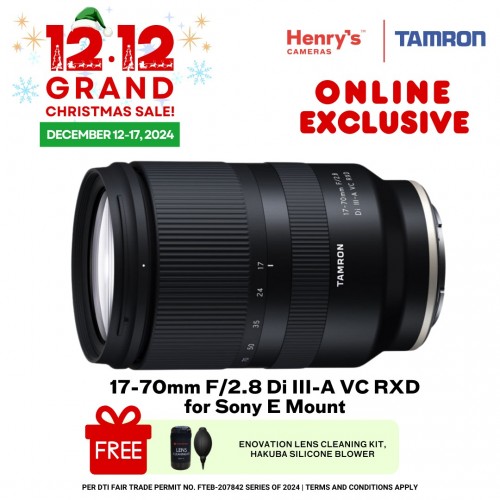 Tamron B070 17-70mm F/2.8 Di III-A VC RXD for Sony E Mount