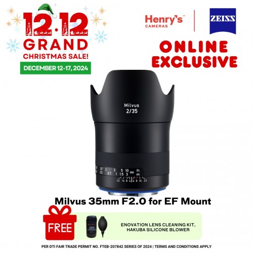 Zeiss Milvus 35mm F2.0 for EF Mount