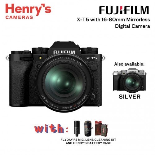 Fujifilm X-T5 with 16-80mm Mirrorless Digital Camera