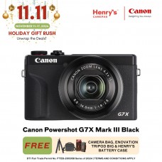 Canon Powershot G7X Mark III Black