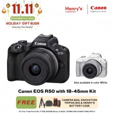 Canon EOS R50 with 18-45mm Kit