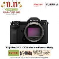 Fujifilm GFX 100S Medium Format Mirrorless Camera Body