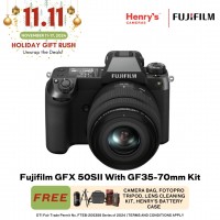 Fujifilm GFX 50SII With GF35-70mm Kit