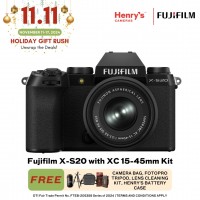 Fujifilm X-S20 with XC 15-45mm Kit Lens Mirrorless Camera 