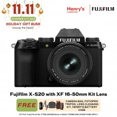 Fujifilm X-S20 with XF 16-50mm Kit Lens Mirrorless Camera 