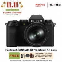 Fujifilm X-S20 with XF 18-55mm Kit Lens Mirrorless Camera 