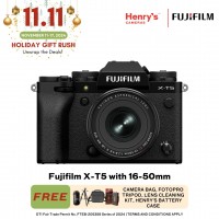 Fujifilm X-T5 with 16-50mm Digital Camera Black