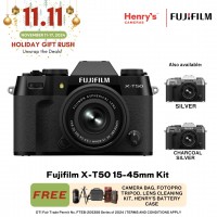 Fujifilm X-T50 15-45mm Kit Digital Mirrorless Camera