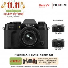 Fujifilm X-T50 15-45mm Kit Digital Mirrorless Camera