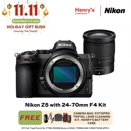 Nikon Z5 with 24-70mm F4 Kit