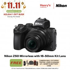 Nikon Z50 Mirrorless with 16-50mm Kit Lens