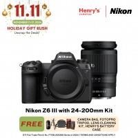 Nikon Z6 III with 24-200mm Kit