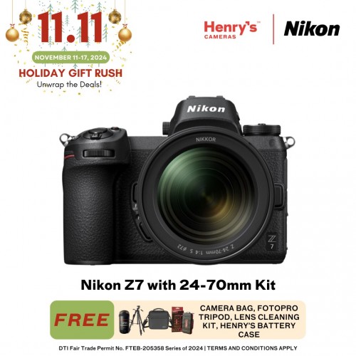 Nikon Z7 with 24-70mm Kit