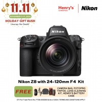 Nikon Z8 with 24-120mm F4 Hybrid Mirrorless Camera Kit 