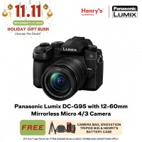 Panasonic Lumix DC-G95 with 12-60mm Mirrorless Micro 4/3 Camera