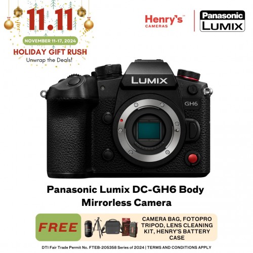 Panasonic Lumix DC-GH6 Body Mirrorless Camera