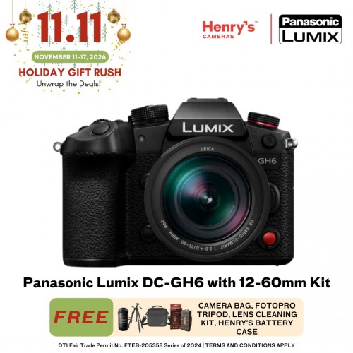 Panasonic Lumix DC-GH6 with 12-60mm Kit