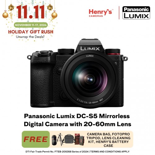 Panasonic Lumix DC-S5 Mirrorless Digital Camera with 20-60mm Lens