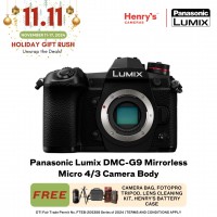 Panasonic Lumix DMC-G9 Mirrorless Micro 4/3 Camera Body