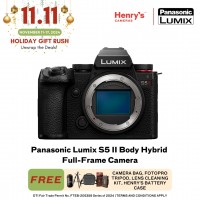 Panasonic Lumix S5 II Body Hybrid Full-Frame Camera