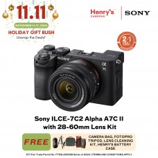 Sony ILCE-7C2 Alpha A7C II Full-Frame Mirrorless Camera with 28-60mm Lens Kit