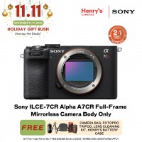 Sony ILCE-7CR Alpha A7CR Full-Frame Mirrorless Camera Body Only