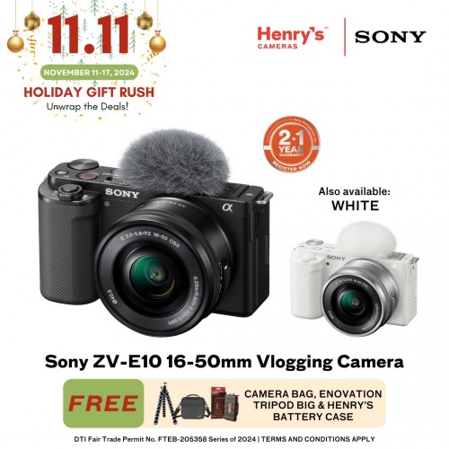 Sony ZV-E10 16-50mm Vlogging Camera